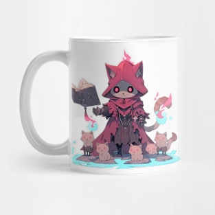 Cute Necromancer Cat Hero Mug